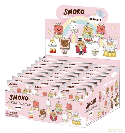Smoko 3D PVC Bag Clips Series 2
