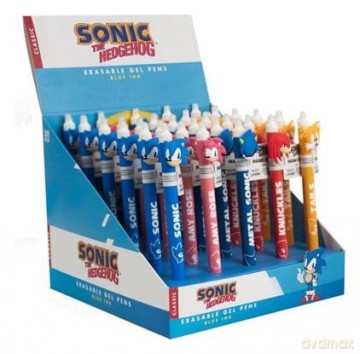 Sonic - The Hedgehog Erasable Gel Pen Characters