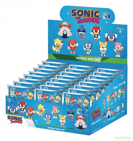 Sonic the Hedgehog 3D PVC Bag Clips Series 6