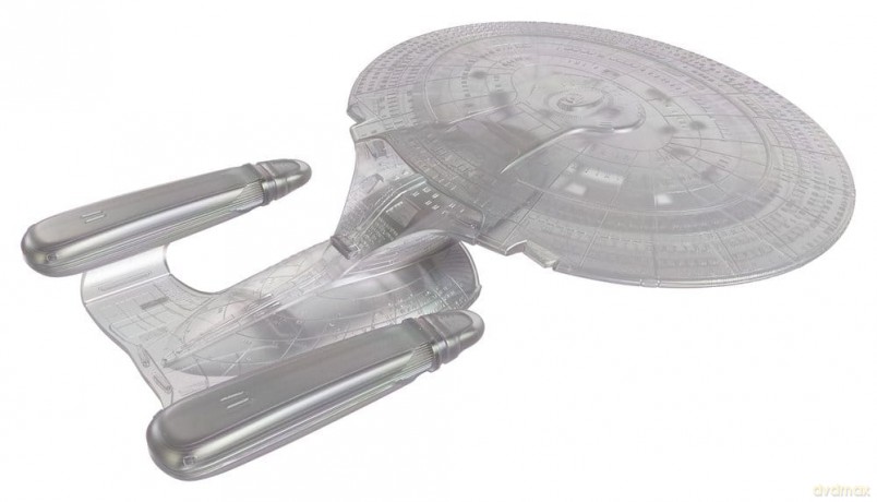 Star Trek Ship Pack Boxed prepainted Miniatures U.S.S. Enterprise - 60th Anniversary Edition 22 cm