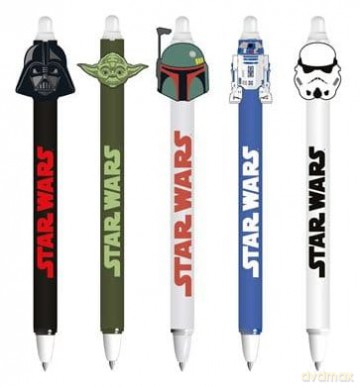 Star Wars Erasable Gel Pen Characters