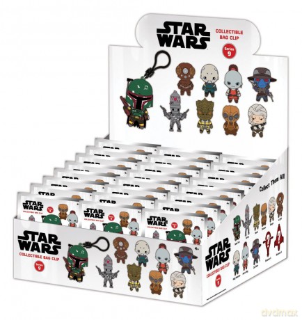 Star Wars Most Wanted Bounty Hunters 3D PVC Bag Clips Series 1