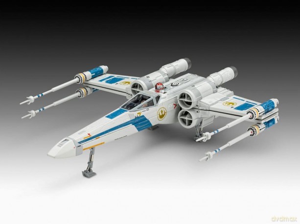 Star Wars The Mandalorian and Grogu Revell Model Kit 1/57 New Republic X-Wing Fighter 22 cm