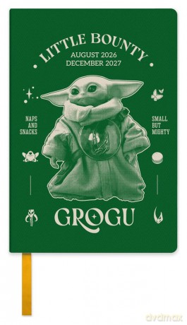 Star Wars: The Mandalorian and Grogu Academic Diary 2026/2027 A6 English Version