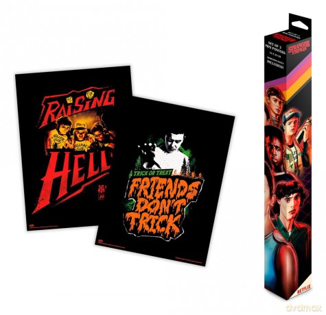 Stranger Things Mini Poster Set of 2