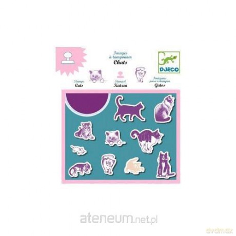 Zestaw ze stempelkami - Koty
