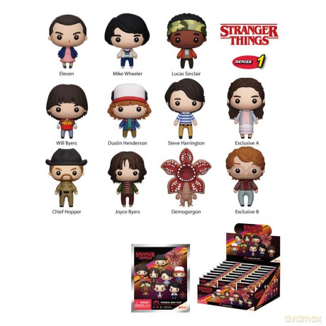 Stranger Things PVC Bag Clips Series 1