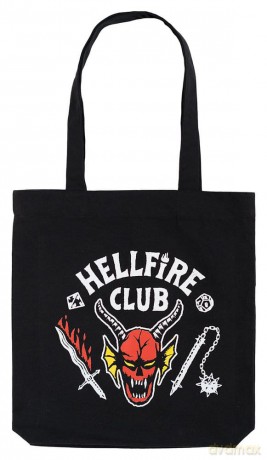 Stranger Things Tote Bag Hellfire Club