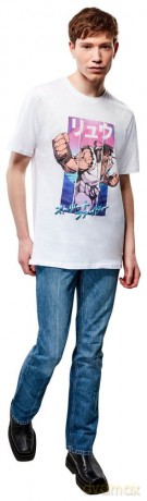 Street Fighter T-Shirt Ryu Size S