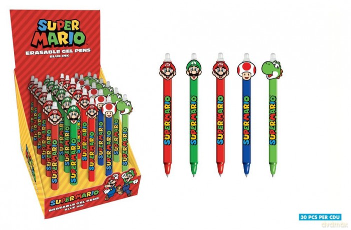 Super Mario Erasable Gel Pen
