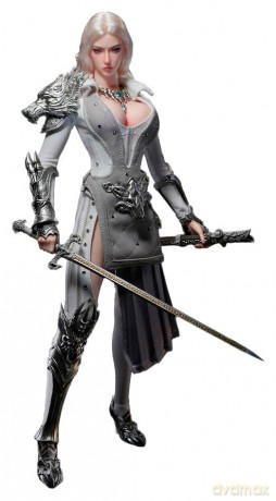 The Girl Under Wolf's Ward Action Figure 1/6 Alina (Silver) 30 cm