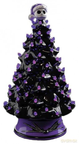 The Nightmare Before Christmas Ceramic Christmas Tree with Lights Jack Skellington 30 cm