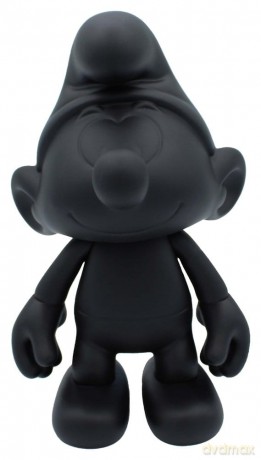 The Smurfs Statue Smurf Black 19 cm