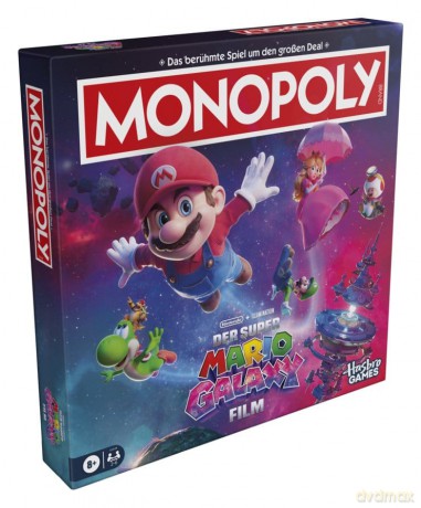 The Super Mario Galaxy Movie Monopoly Board Game German Version
