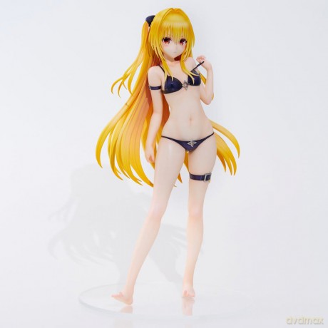 To Love Ru Darkness Swimsuit Series PVC Figure 1/4 Golden Darkness 39 cm