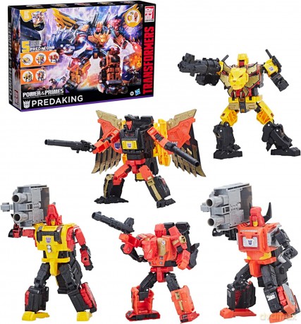 Transformers Power of the Primes Combiner Action Figure Predaking 45 cm