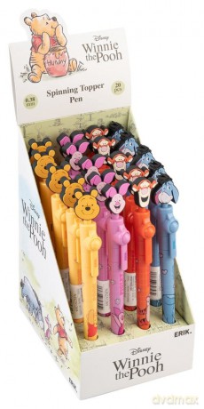 Winnie the Pooh 100th Anniversary Rotating Topper Pens