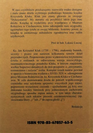 Roślin potrzebnych, pożytecznych wygodnych... (Tom 3) - Krzysztof Kluk