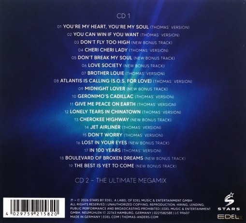Thomas Anders: The Best (digipack) [2CD]