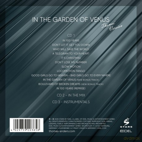 Thomas Anders: In The Garden Of Venus [3CD]