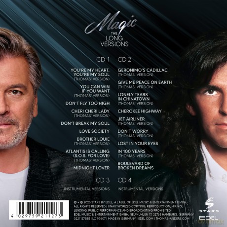 Thomas Anders: Magic The Long Versions [4CD]