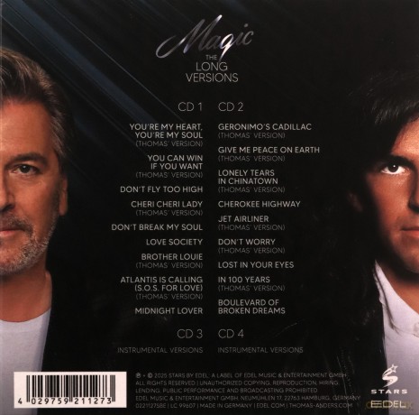 Thomas Anders: Magic The Long Versions [4CD]