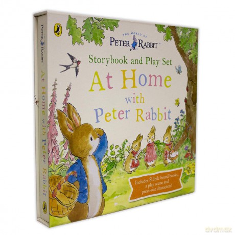 At Home with Peter Rabbit - Beatrix Potter [KSIĄŻKA]