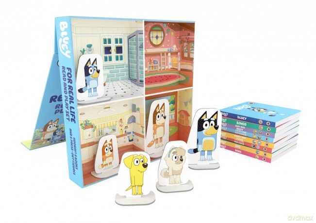 Bluey: For Real Life Read and Play Set - Bluey [KSIĄŻKA]