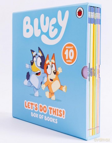 Bluey: Let's Do This! Box of Books - Bluey [KSIĄŻKA]