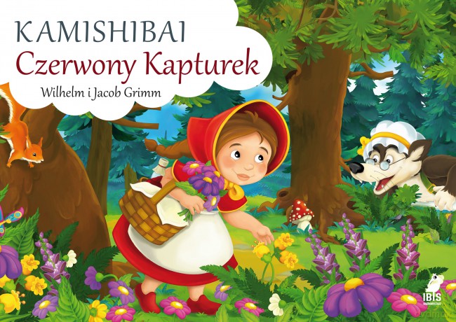 Czerwony Kapturek. Kamishibai - Wilhelm I Jacob Grimm [KSIĄŻKA]
