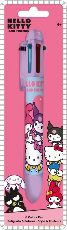 Długopis 6 kolorów Hello Kitty HK50181