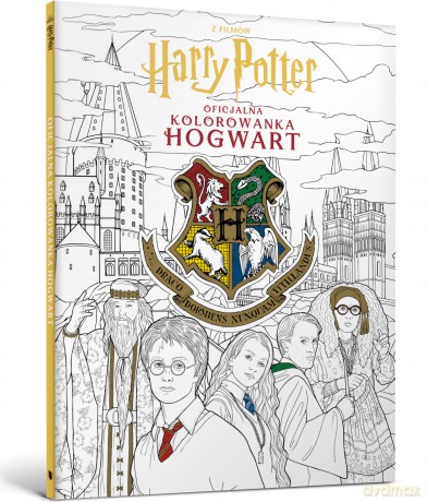 Harry Potter. Hogwart. Kolorowanka [KSIĄŻKA]