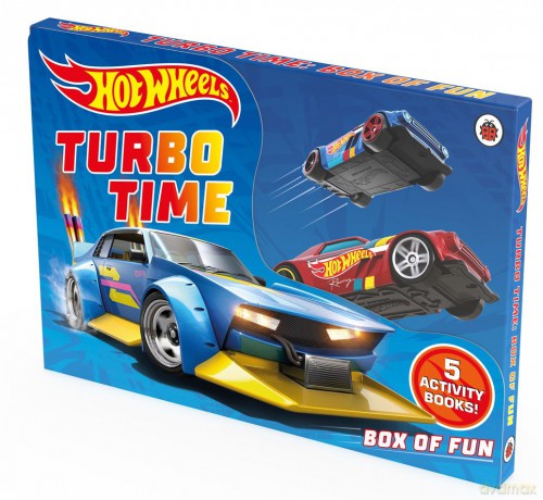 Hot Wheels. Turbo Time. Box of Fun [KSIĄŻKA]