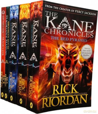 Kane Chronicles 5 PB SW Set - Rick Riordan [KSIĄŻKA]
