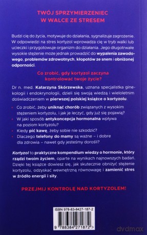 Kortyzol wyd. specjalne - Katarzyna Skórzewska [KSIĄŻKA]