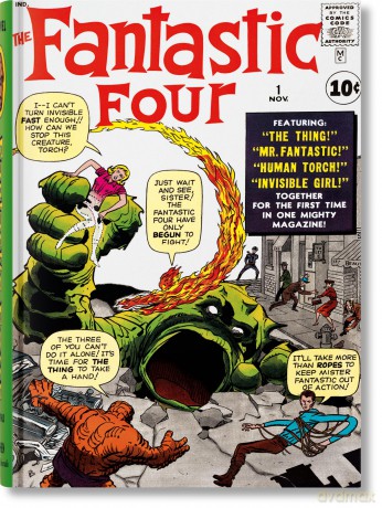 Marvel Comics Library. Fantastic Four. 1961-1963 - Mark Waid, Jack Kirby, Stan Lee [KSIĄŻKA]
