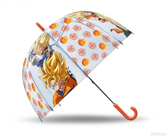Parasolka manualna przezroczysta 46cm Dragon Ball Z DB00013