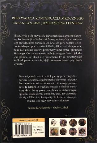 Płomień poświęcenia. Feniks - Agnieszka Mróz [KSIĄŻKA]