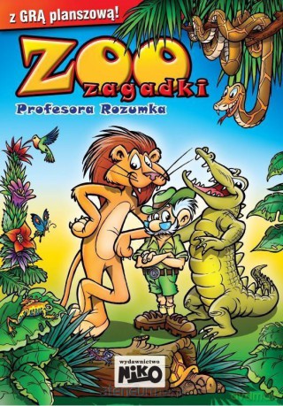 ZOO. Zagadki Pofesora Rozumka z grą planszową [KSIĄŻKA]