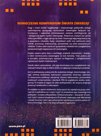 Zoologia. Tom 2 część 1 Stawonogi: szczękoczułkopodobne [KSIĄŻKA]