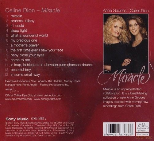 Celine Dion: Miracle [CD]