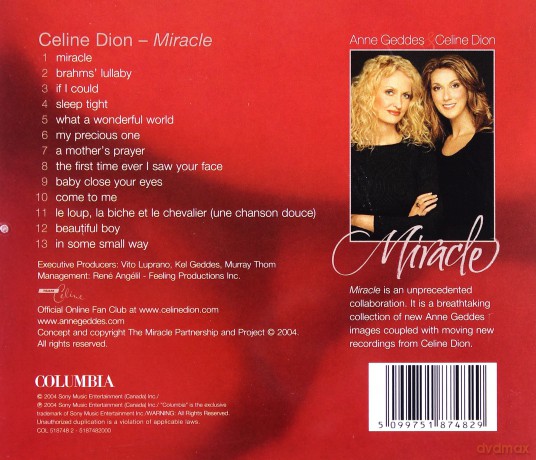 Celine Dion: Miracle [CD]