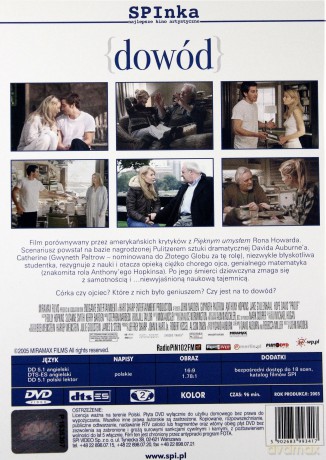 Dowód [DVD]