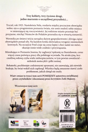 Wiatr zmian. Pomiędzy (Tom 3) - Zofia Mąkosa [KSIĄŻKA]