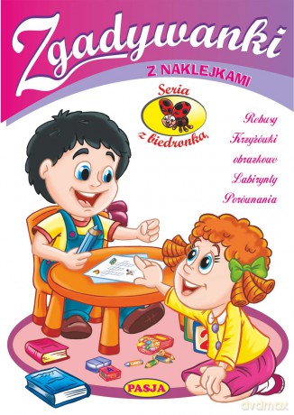 Zgadywanki z naklejkami - Włodzimierz Kruszewski, Ernest Błędowski [KSIĄŻKA]