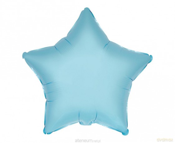 Balon foliowy Gwiazda niebieska 45cm