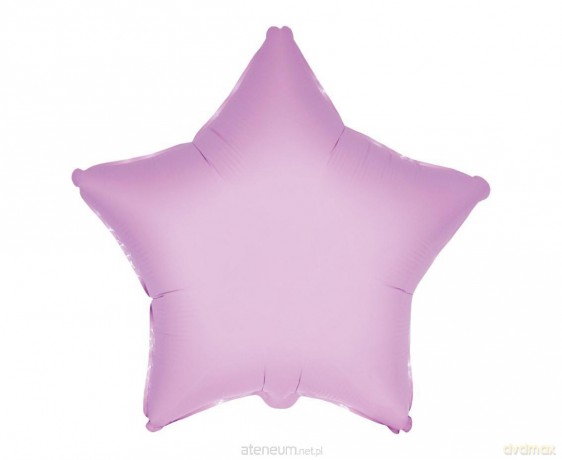 Balon foliowy Gwiazda różowy 45cm