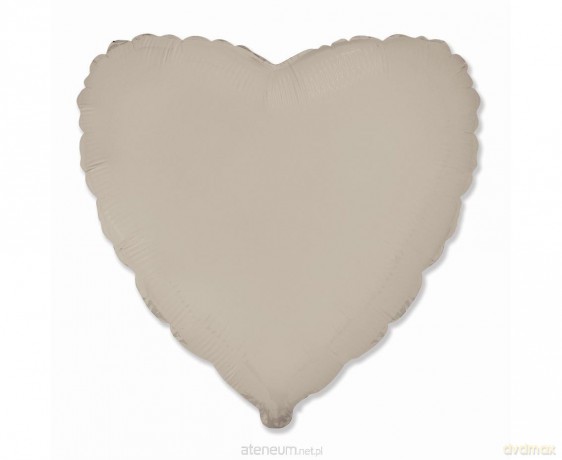 Balon foliowy Serce Creamy Late 45cm