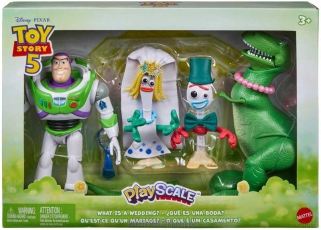 Disney Pixar Toy Story 5 PlayScale Figurki 4-pak [FIGURKA]