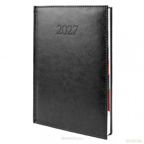 Kalendarz 2027 B5 Agenda Dzienny Czarny [KALENDARZ]